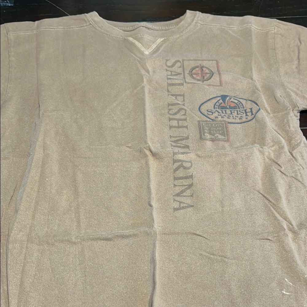 Beige Graphic T-Shirt